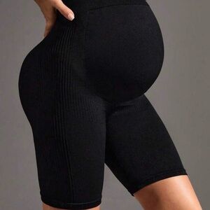 SHEIN Black Seamless Biker Shorts
